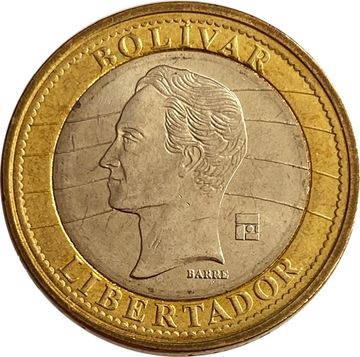 1 боливар 2007 Венесуэла