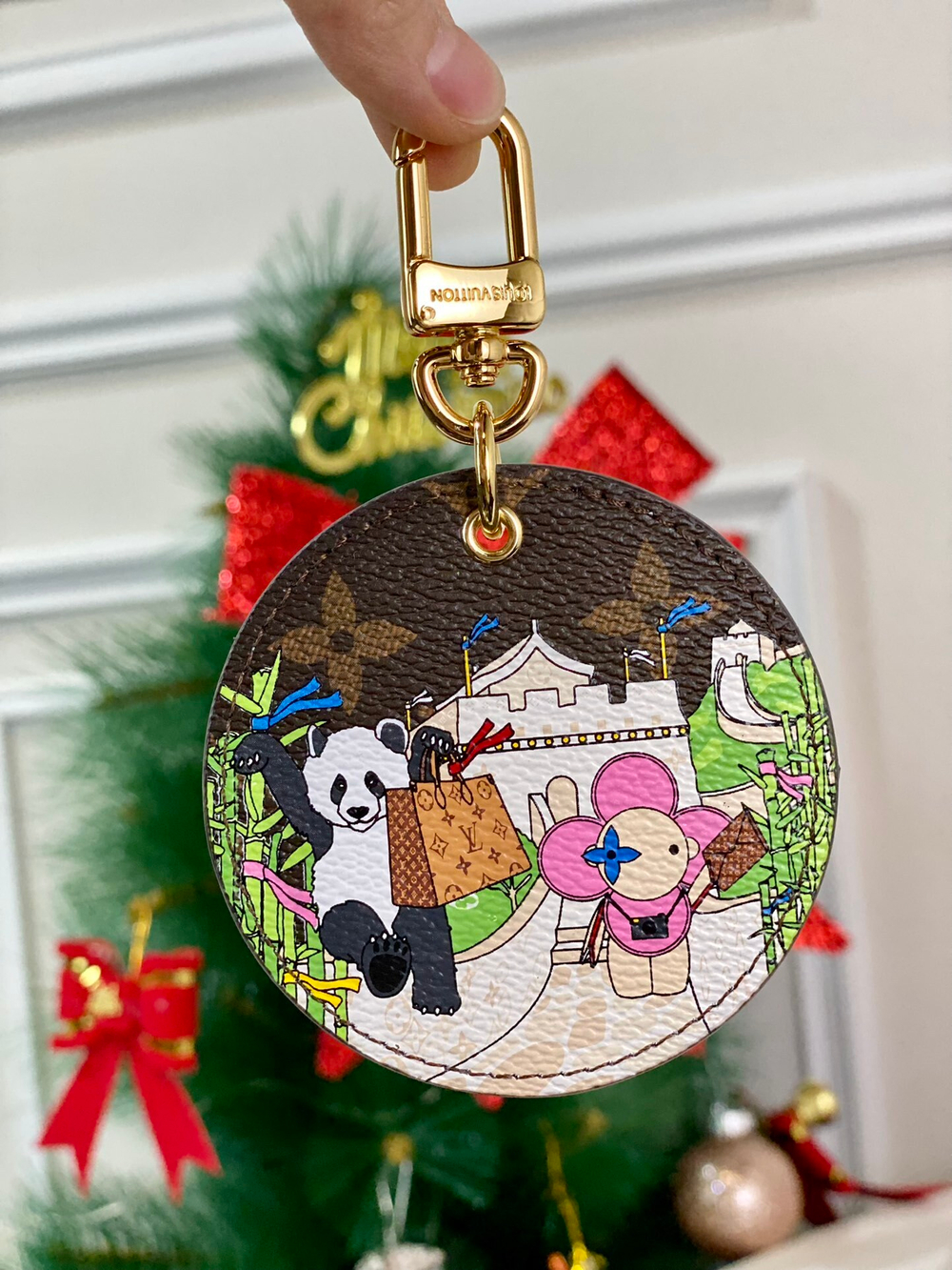 Louis Vuitton Bag Charm And Key Holder