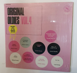Винтажная виниловая пластинка LP Сборник Original Oldies Vol. 4 (USA 1972)