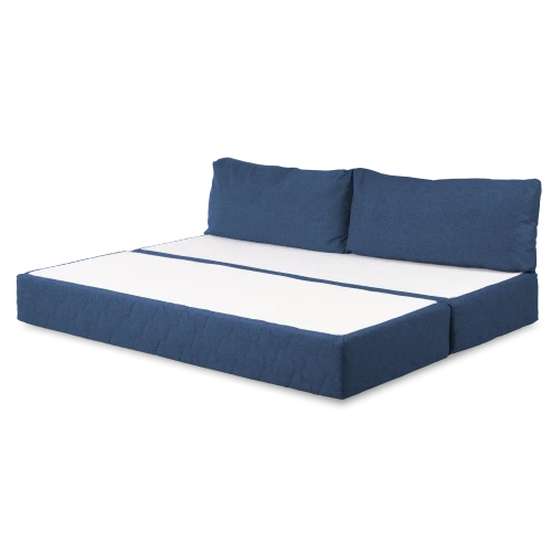 Бескаркасный диван-кровать (трансформер) BuyDream (синий)