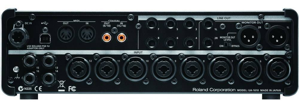 ROLAND UA-1610 внешний аудиоинтерфейс USB