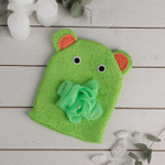 Мочалка-варежка детская «Слоник», цвет МИКС 2812985