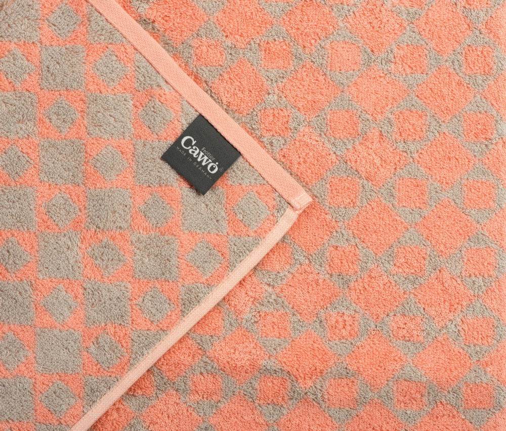 Полотенце махровое 50х100 Cawo Diamant 585 27 Германия фрагмент