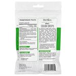 Herbion Naturals, Леденцы от кашля, без сахара, с мятой, 25 капель в индивидуальной упаковке