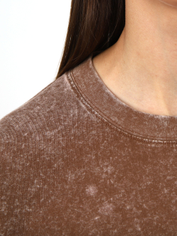 Футболка варенка оверсайз серая больших размеров