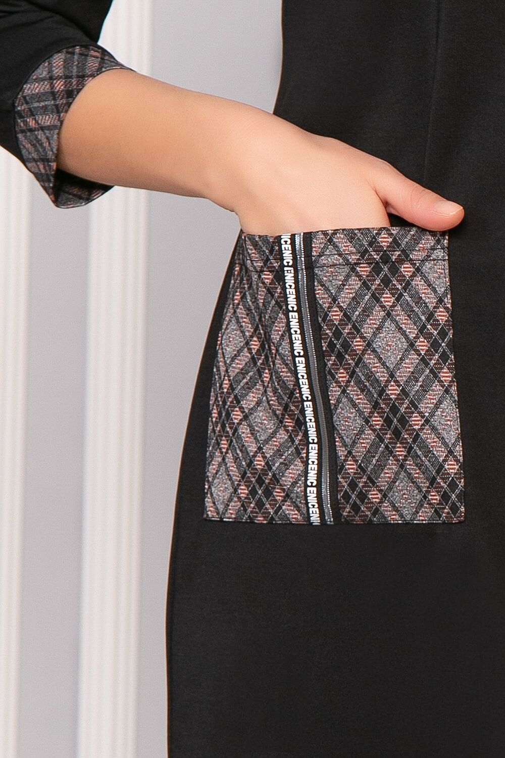 Платье "Шанталь" (блэк) П5047 LT Collection