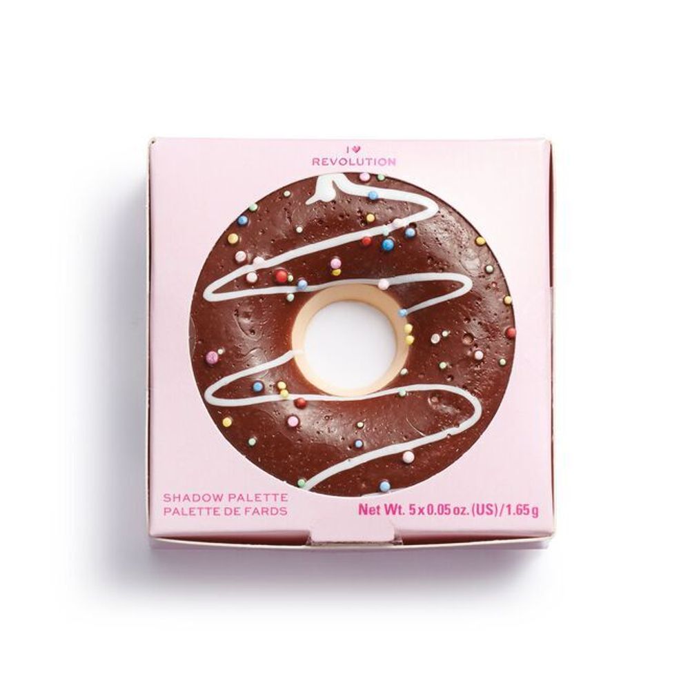 Палетка теней для век I Heart Revolution  Donuts - Chocoalate Dipped