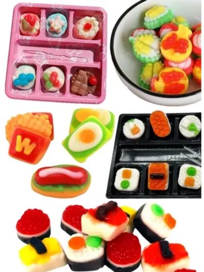 Мармеладные Суши, Фастфуд, Тортики, Фрукты 20 г * 5 шт