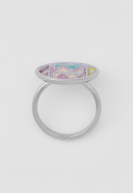 Кольцо SOROKONOZHKA PURPLE STEEL