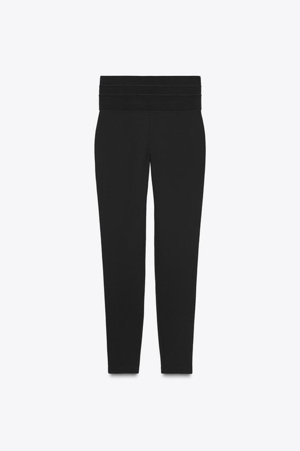 ZARA ЛЕГИНСЫ С ШИРОКИМ ПОЯСОМ, ЧЕРНЫЙ