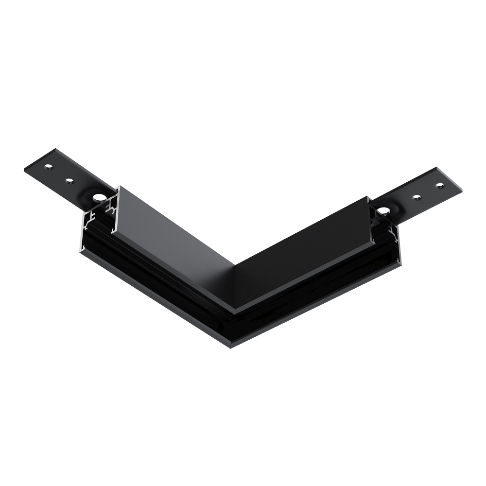 Коннектор угловой накладной низкопрофильный Maytoni Exility TRAM034CL-41B