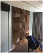 Рифленые стеновые панели из Сосны