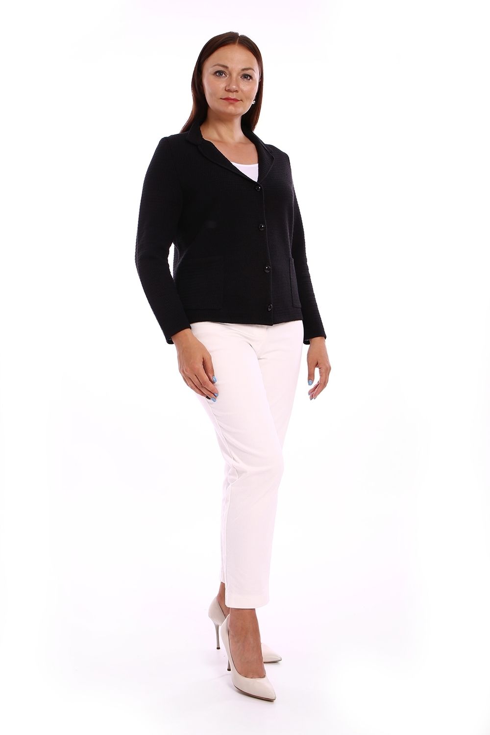 Жакет женский Л334 11 (Черный) Olsarri (Акция)