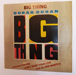 Винтажная виниловая пластинка LP Duran Duran Big Thing (India 1990)