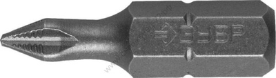 ЗУБР 2 шт, PH1 25 мм, Кованые биты (26001-1-25-2)