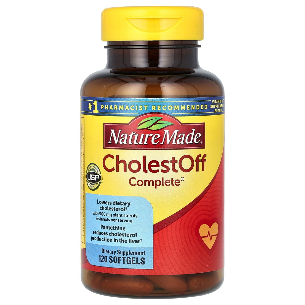 Nature Made, CholestOff Complete®, 120 мягких таблеток