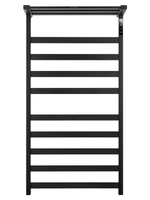 Полотенцесушитель электрический WONZON & WOGHAND FRANKFURT, Черный матовый (WW-A1029-MB)