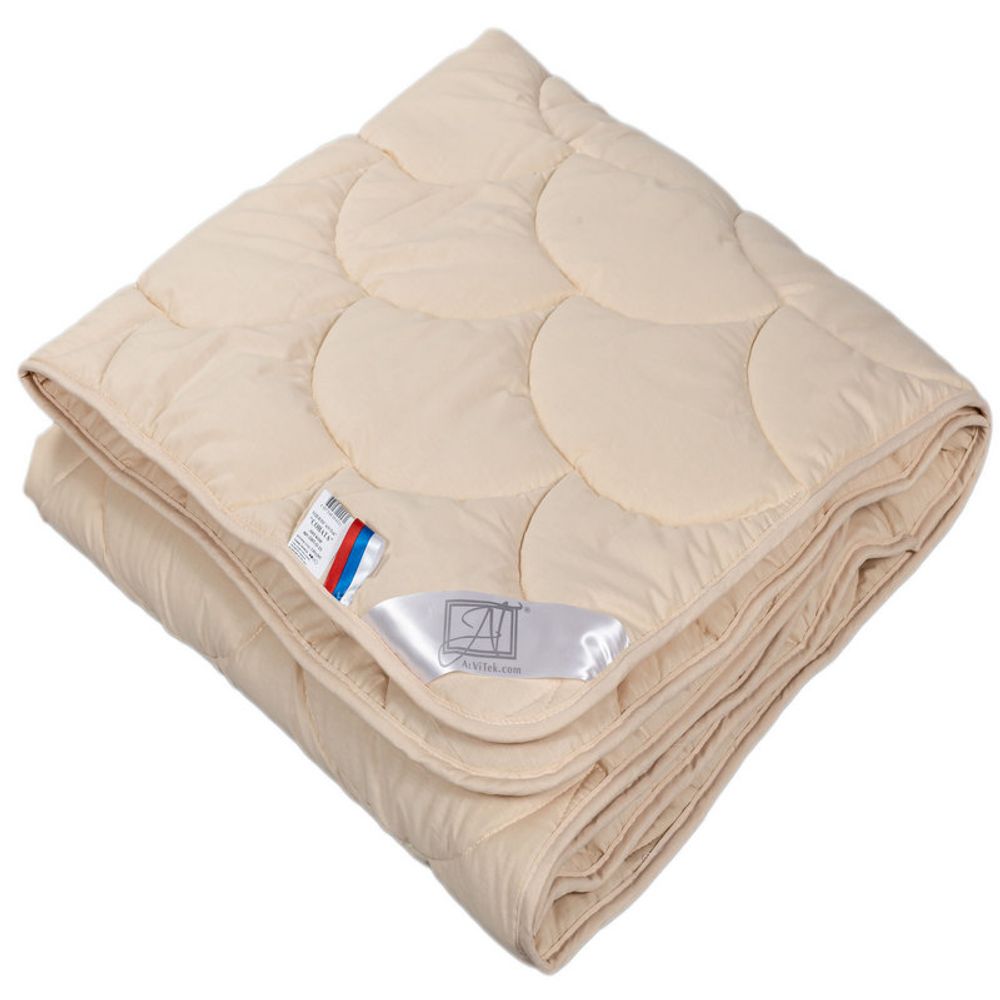 Одеяло "АВТ. COTTON" лёгкое, плотность 200 г/м2, поплин (100% хлопок), цвет кремовый, Россия. Одеяло "АВТ. COTTON" лёгкое, плотность 200 г/м2, поплин (100% хлопок), цвет кремовый, Россия.