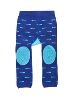 Набор легинсов с носками для малышей Zoocchini Акула Шерман (6-12 м)