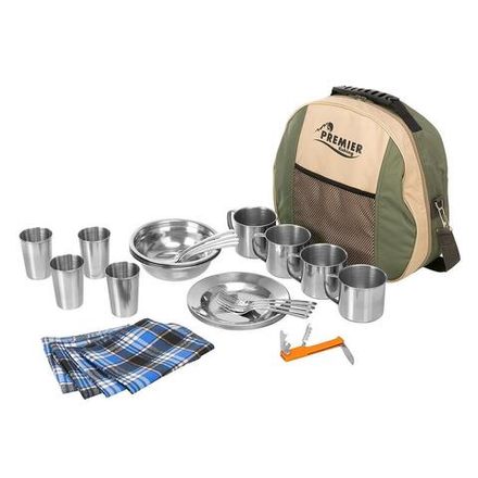 Набор для пикника на 4 персоны (PR-N4-GB) Premier Fishing