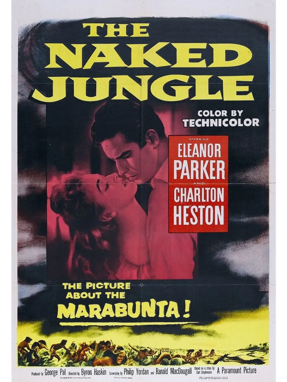 Обнаженные джунгли (1954) (DVD-R)