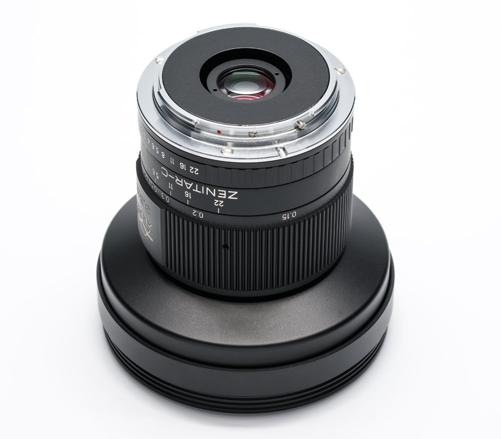 Объектив Зенит Зенитар-C 3.5/8 MC для Canon (8мм f/3.5)