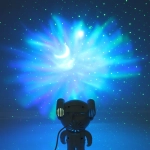 Световой прибор Лазер «Космонавтика» 20*11,5*10 см, Bluetooth, TF Card, пульт д/у, питание от USB (Type-C)