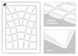 Одеяло всесезонное 160х220 German Grass Woolline Cashmere Wool