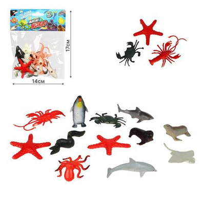 Набор морских животных, пакет 2217