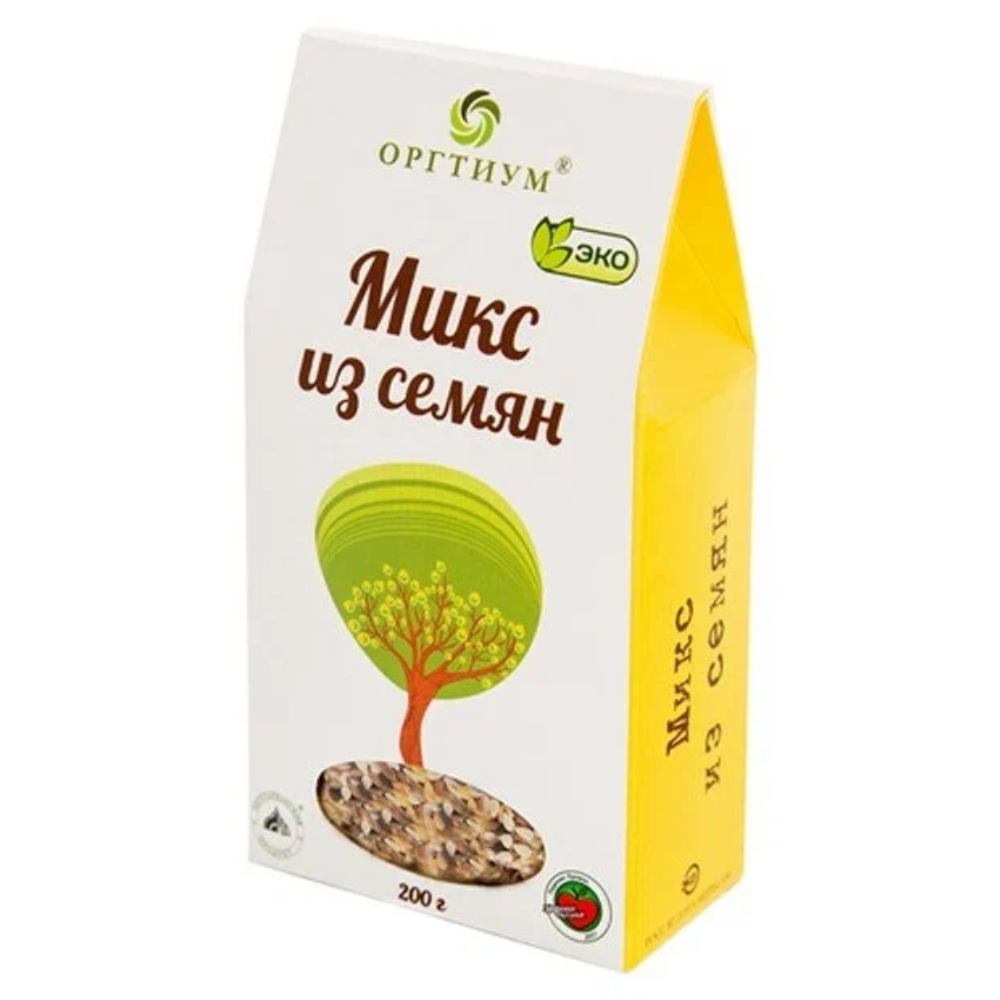 Микс семян(Кунжут,тыква) Оргтиум 200 гр