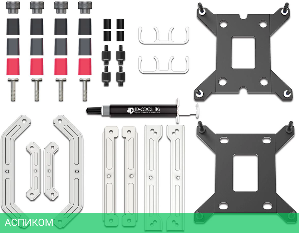 Система жидкостного охлаждения для процессора ID-Cooling SL240 XE White