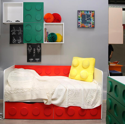 Диван-кровать "Лего" 160х80 (2 ящика)