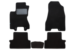 Коврики в салон для NISSAN X-Trail T31 2007-2011, 2010-2015, кроссовер, 5 шт. (текстиль) KLEVER03362022110KH