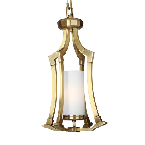 Подвесной светильник Cloyd BLACKMORE P1 / Ø30 см - латунь (арт.10075)