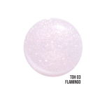 Lux Visage БЛЕСК для губ DRAGON GLASS 3D volume прозрачный тон-03 FLAMINGO, ультраглянцевый, с эффектом жидкого стекла 2,8 мл