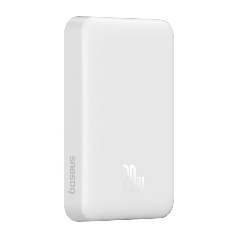 Беспроводной внешний аккумулятор Baseus Magnetic Mini Air C+Qi 10000mAh 20W (MagSafe) - Stellar White