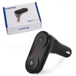 Автомобильный FM-трансмиттер CARC8 Bluetooth (черный)