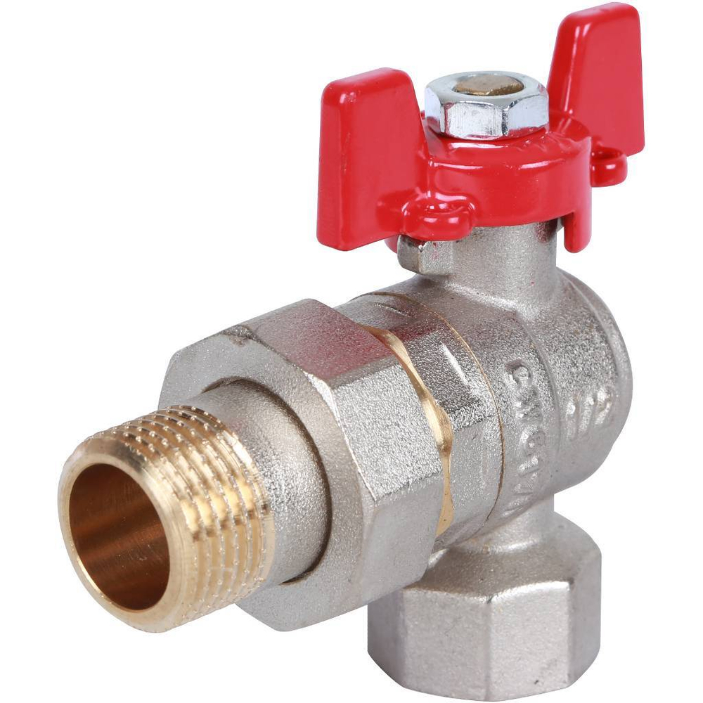 Кран шар. ROMMER 1/2" вн-нар угловой (баб)  5817