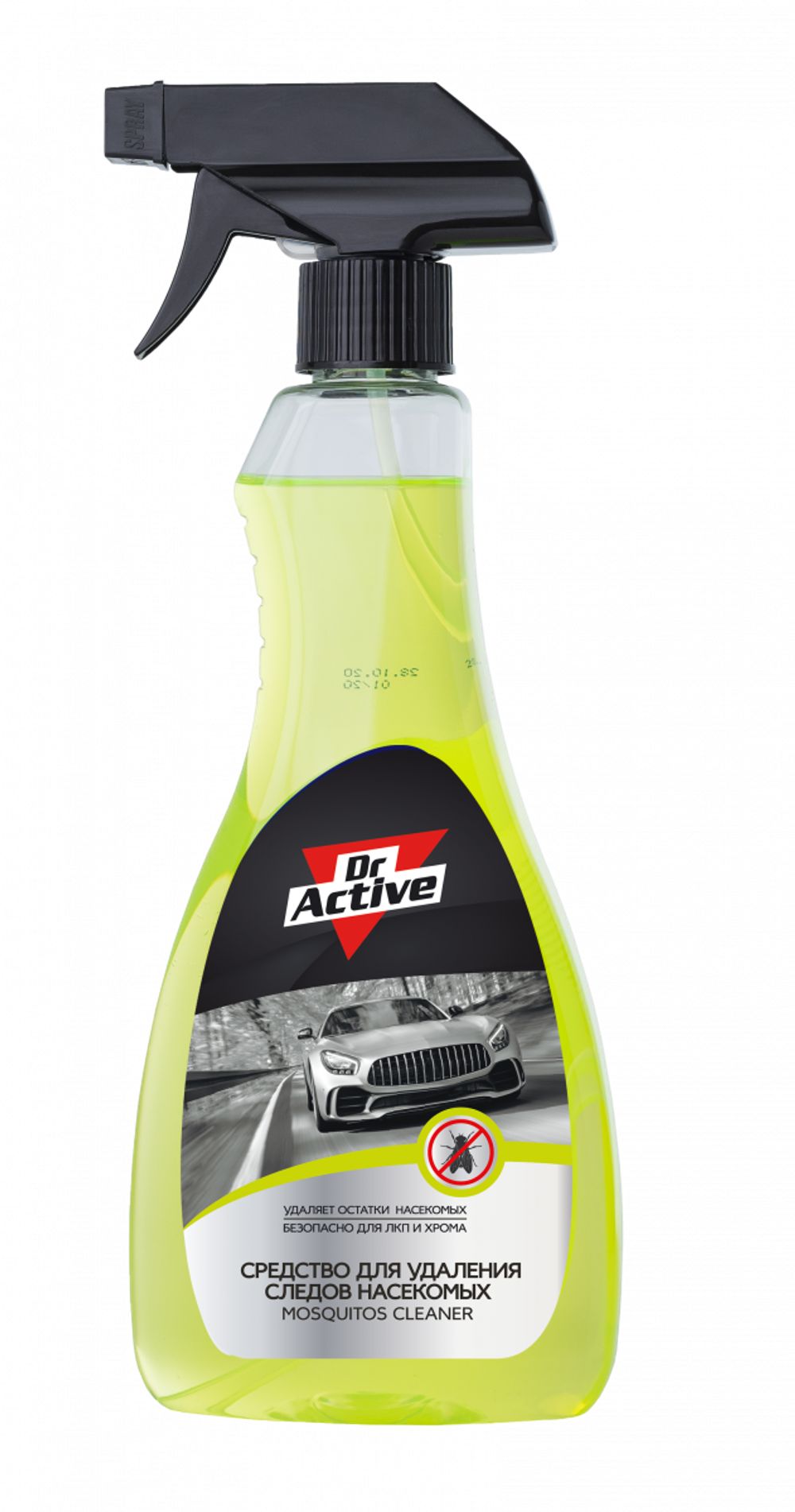 Очиститель кузова от следов насекомых Dr. Active Mosquitos Cleaner, спрей, 500 мл