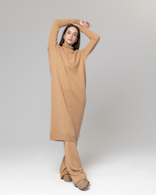 Кашемировое платье