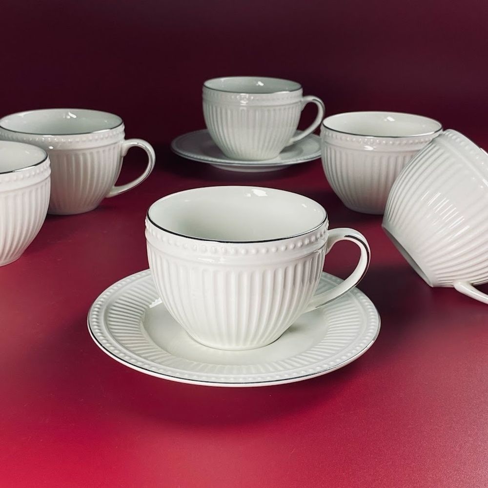 Lenardi 305-109 Чайный набор 12пр. 290 мл в под.уп.(х6)Фарфор