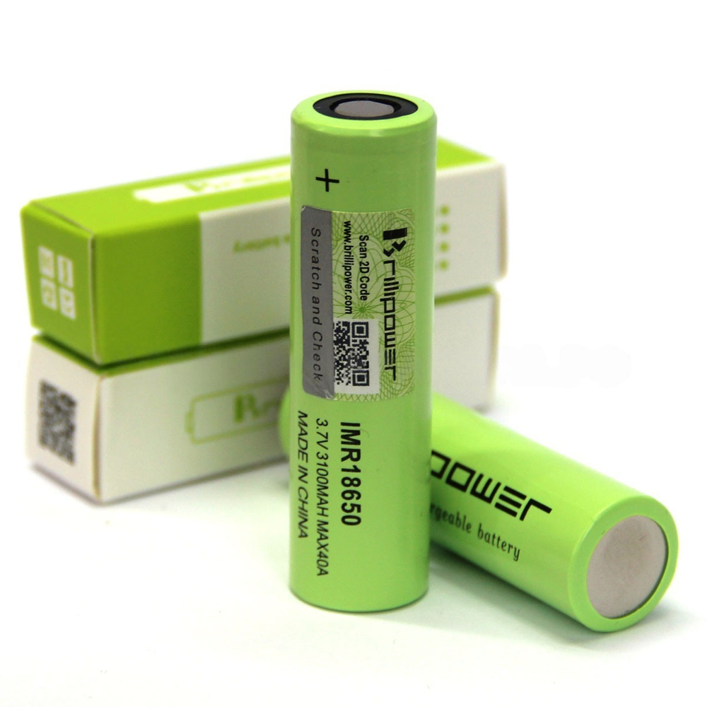 Аккумулятор Brillipower (18650) 3100mAh 40A