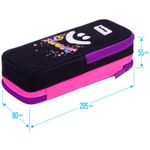 Пенал мягкий 2 отделения 205х80х55 Berlingo Sweet smile, с магнитом, ткань