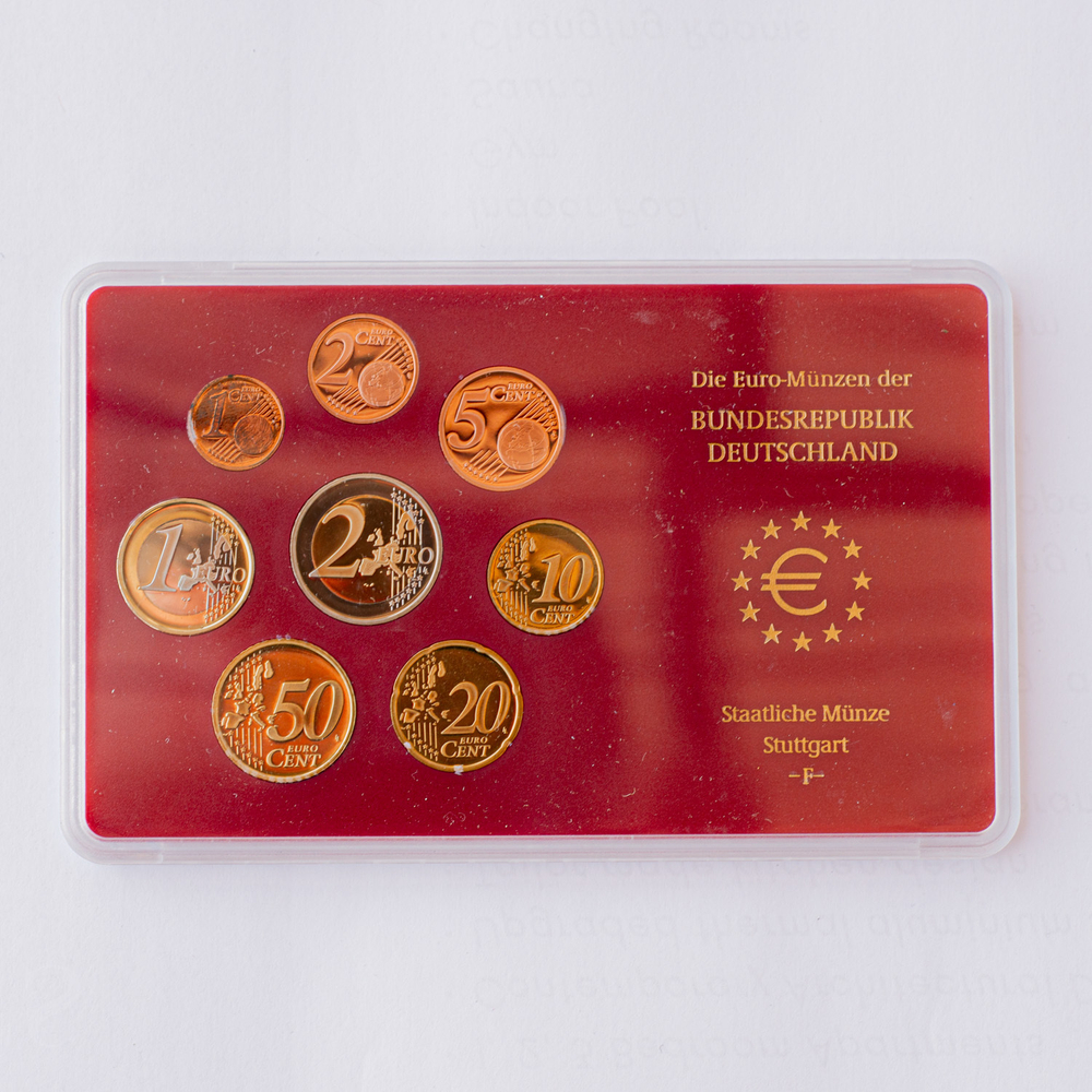 Germany 2003 Proof Coin Sets (A, D, F, G, J)