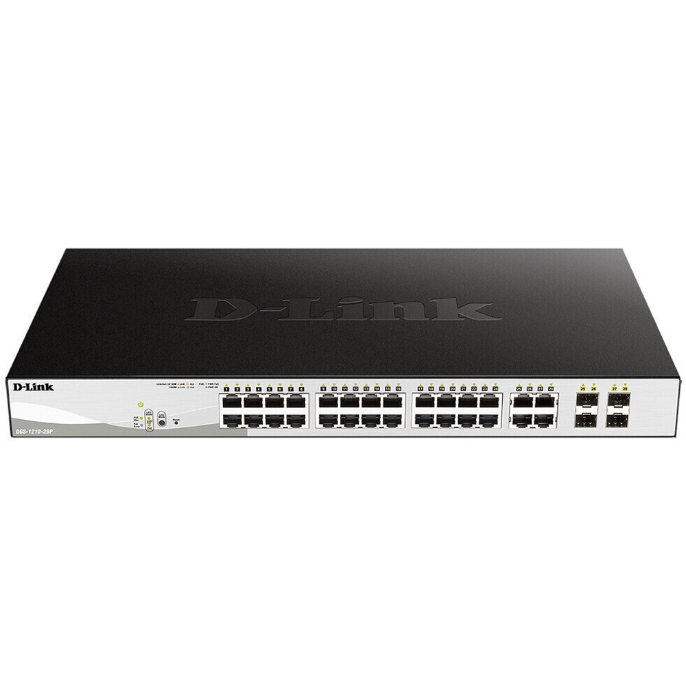 Коммутатор (свитч) D-Link DGS-1210-28P/FL