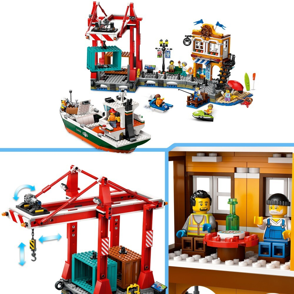 LEGO City - Морской порт с грузовым кораблем 60422 / артикул   60422  / GTIN 5702017587288