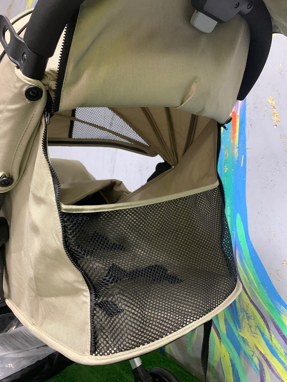 Коляска прогулочная Farfello Comfy Go, бежевый Артикул: CG33