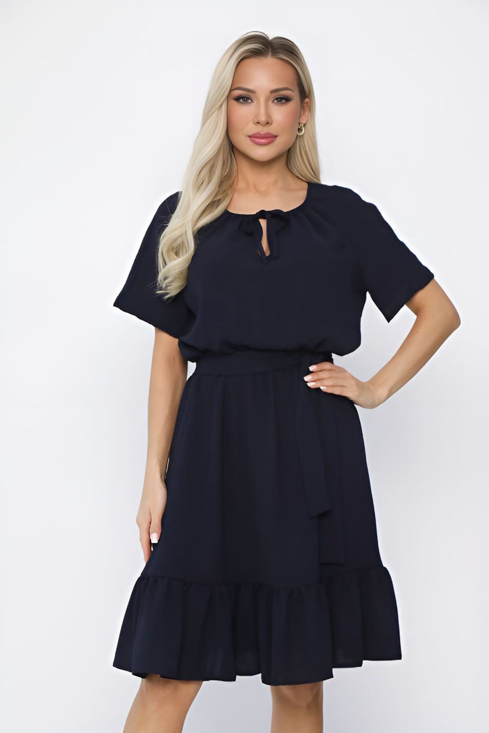 Платье Алания НЬЮ (синее) П13624-10М LT Collection