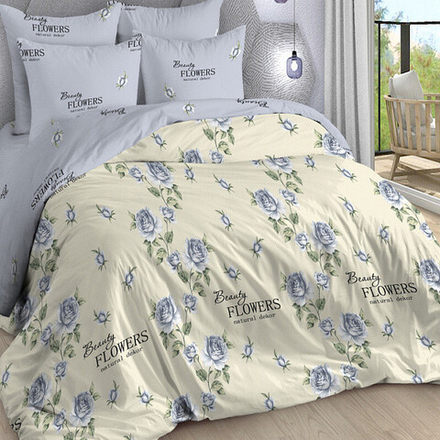 Комплект постельного белья "ВЛ. ПАСТИЛА", поплин Премиум, 100% хлопок.