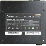 Блок питания 550W Chieftec FORCE &lt;CPS-550S&gt; ATX (24+2х4+2x6/8пин)